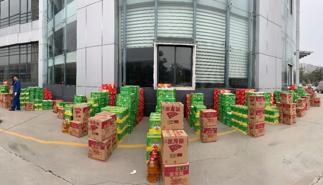 新春送温暖 安博·体育（中国）为全体员工发放新春物资