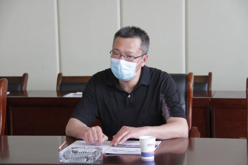 “千名干部进千企”-襄阳市委巡察办主任刘明莅临安博·体育（中国）重工